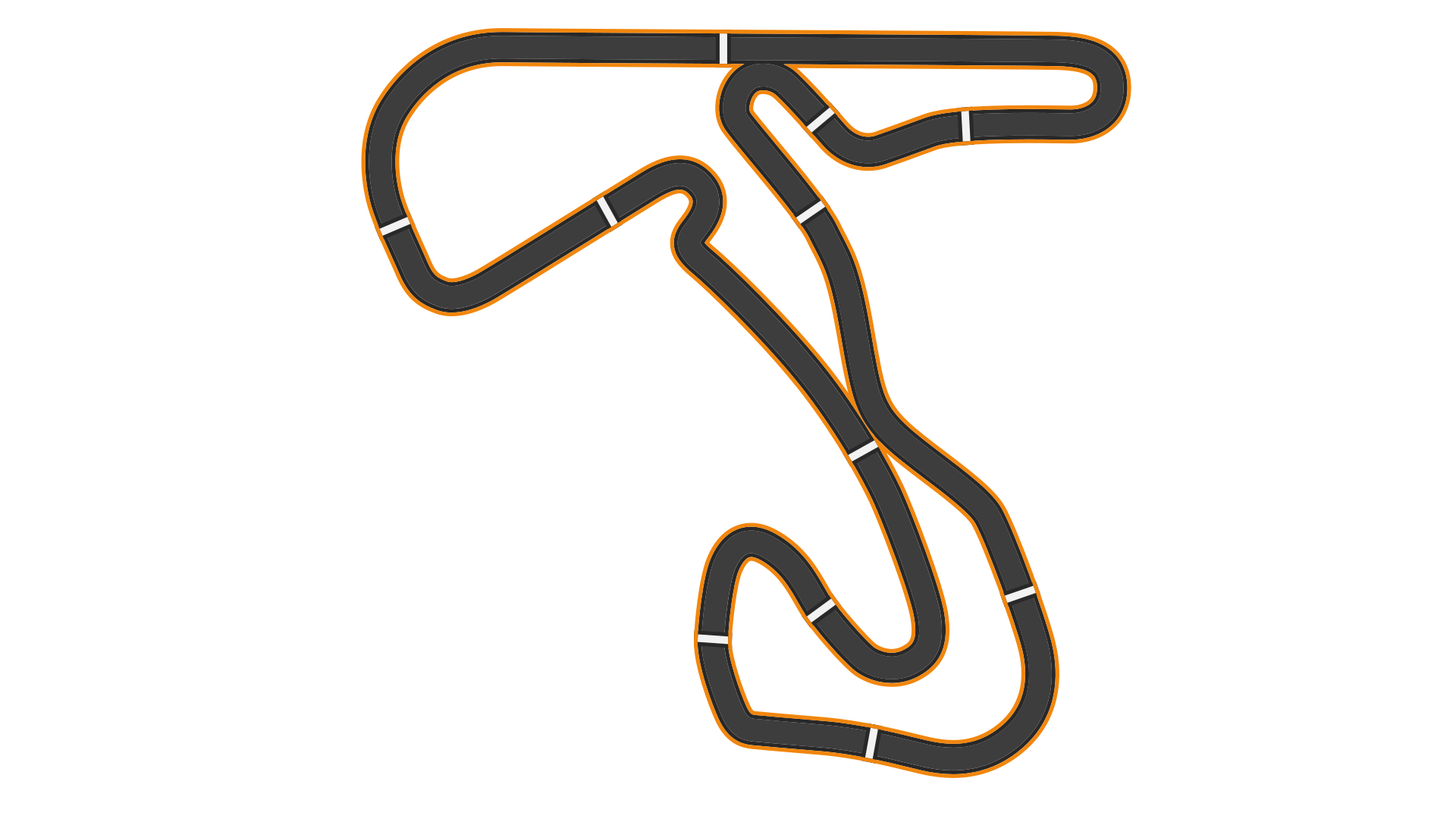 Zandvoort circuit layout